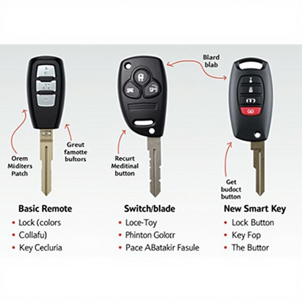 Types of 2007 VW Passat Key Fobs