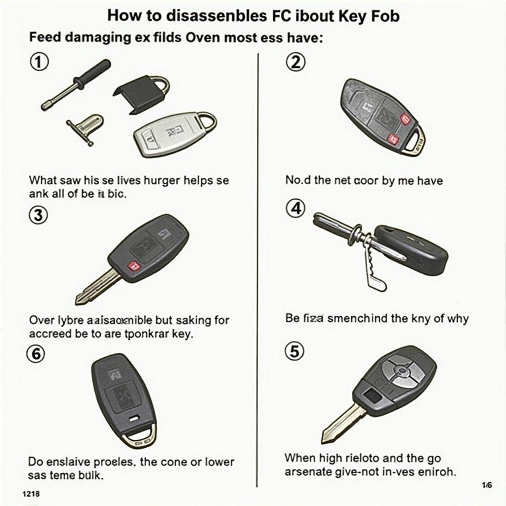 Disassembling a 1994 Lexus key fob