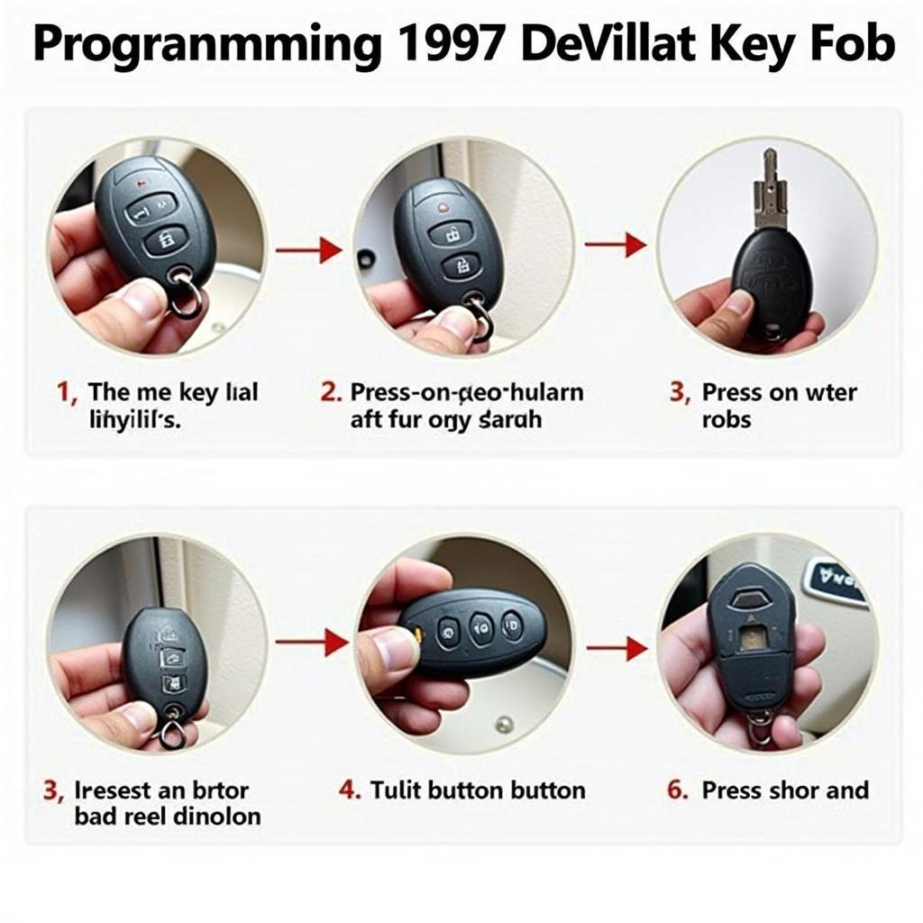 Programming a 1997 Cadillac DeVille Key Fob