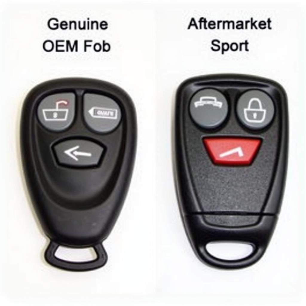 Replacement Key Fob Options