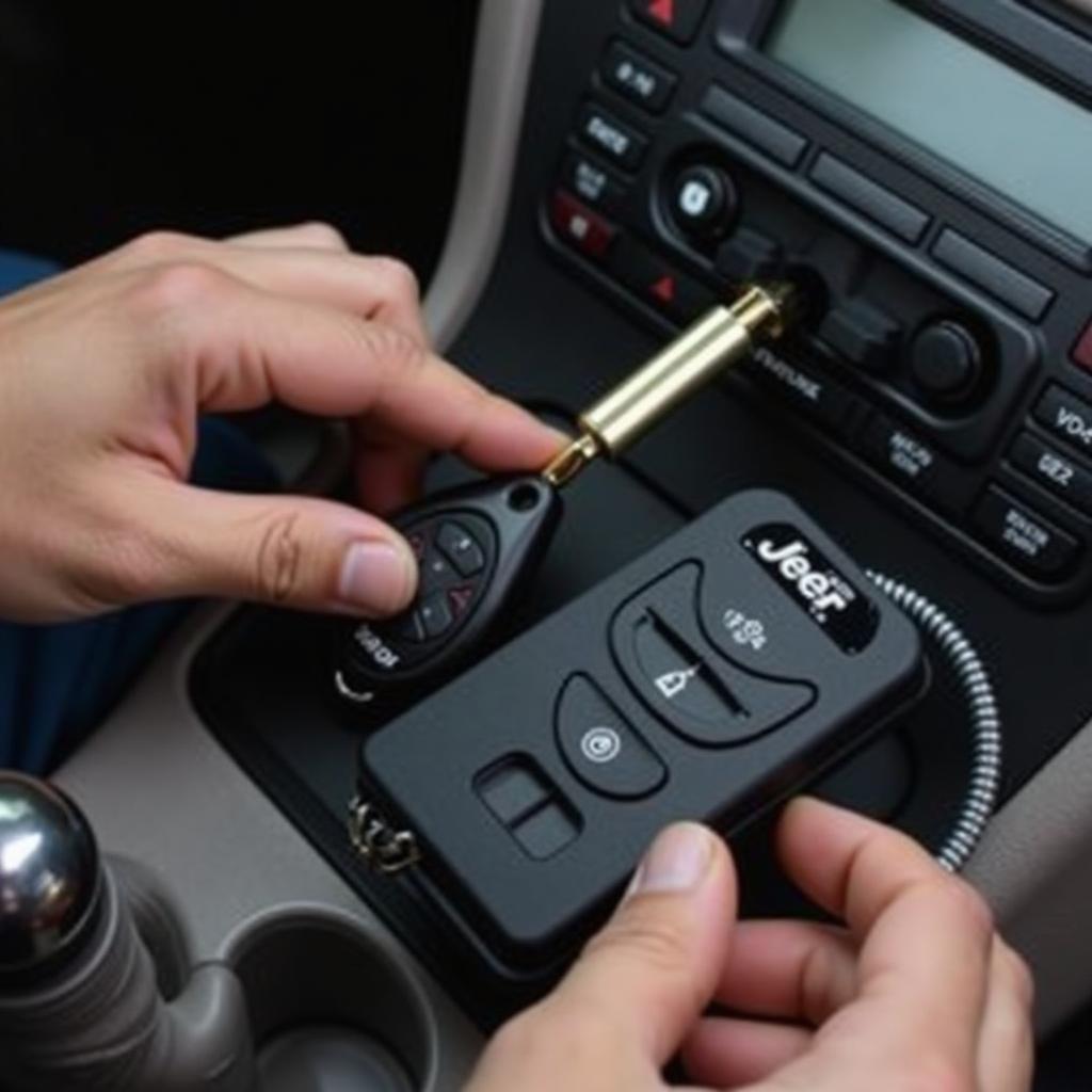 Programming a 1998 Jeep Cherokee Sport key fob