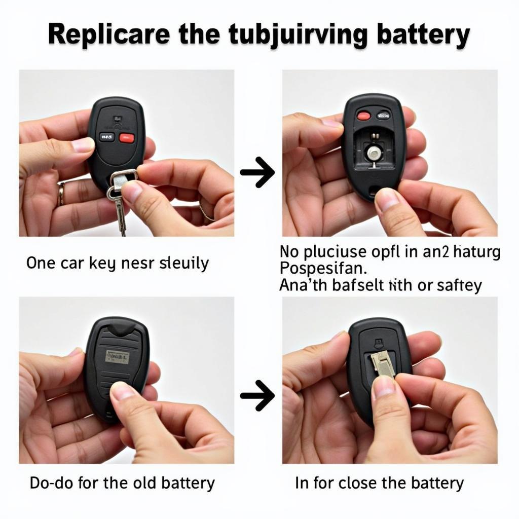 Replacing the Key Fob Battery in a 1999 Chevy Malibu