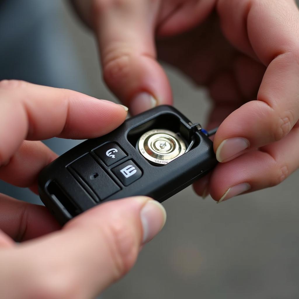 Replacing a 1999 Jeep Key Fob Battery