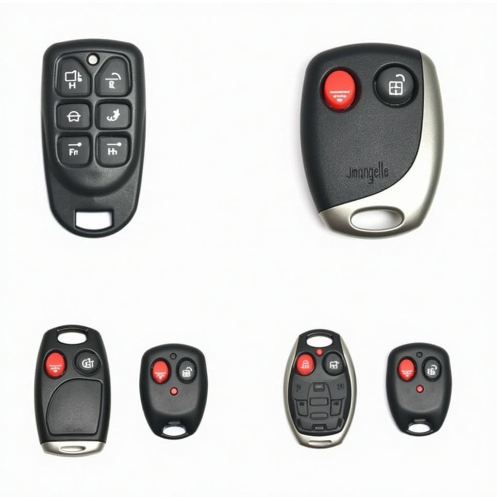 Different 1999 VW Beetle Key Fob Types