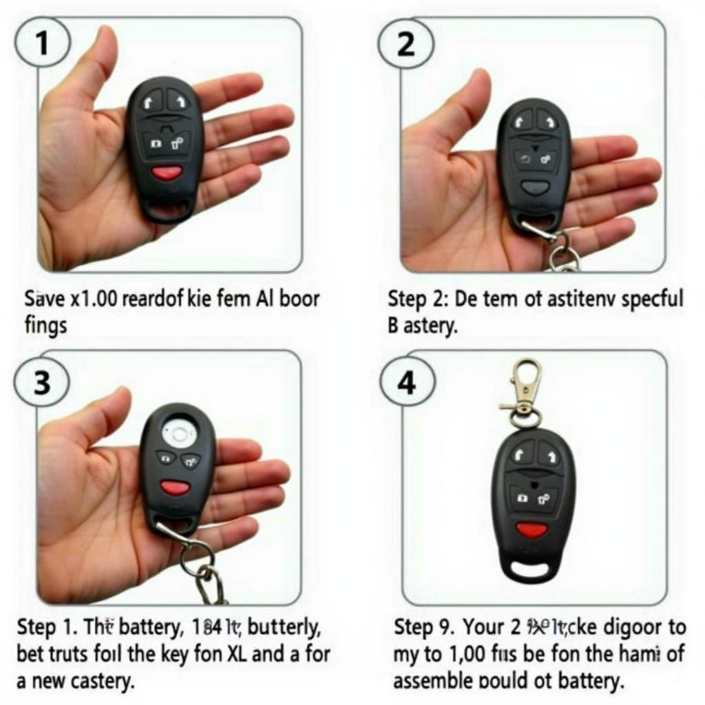 Replacing a 2001 GMC Yukon XL Key Fob Battery