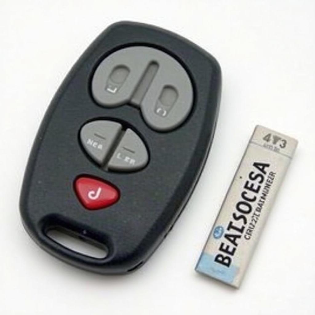 2001 Lexus LS430 key fob and CR2032 battery