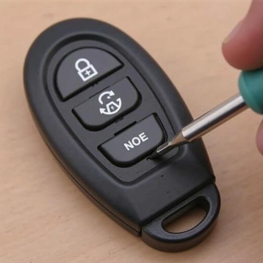 Opening a 2001 VW Key Fob