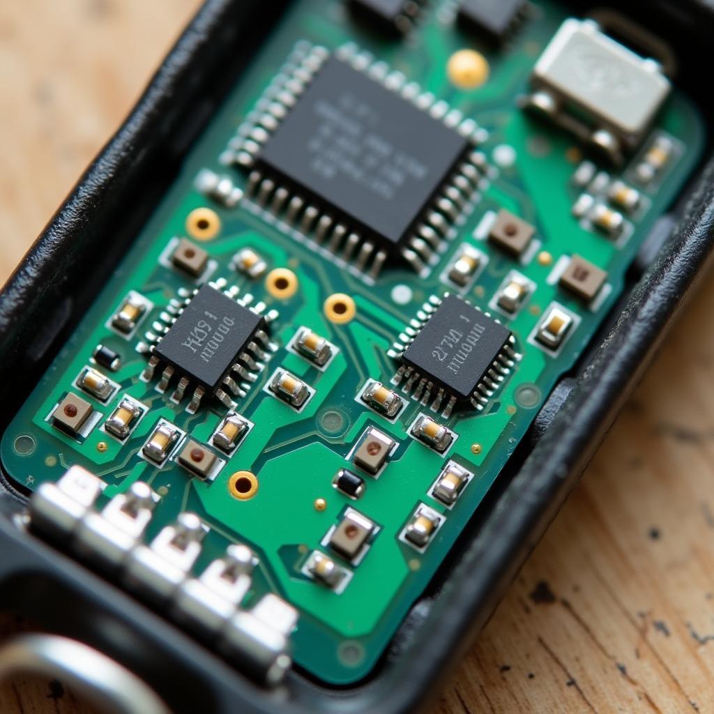 Inside a 2002 Ford F150 Key Fob: Circuit Board Analysis