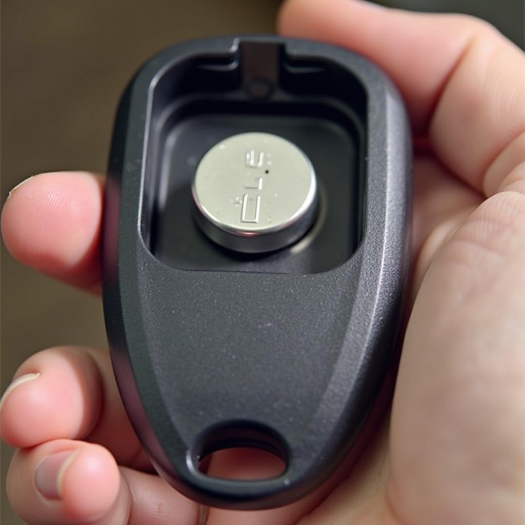 Replacing the battery in a 2002 Honda Odyssey Key Fob