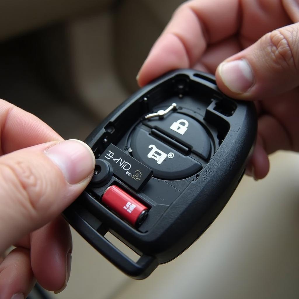 Replacing the Battery in a 2003 Cadillac Escalade Key Fob