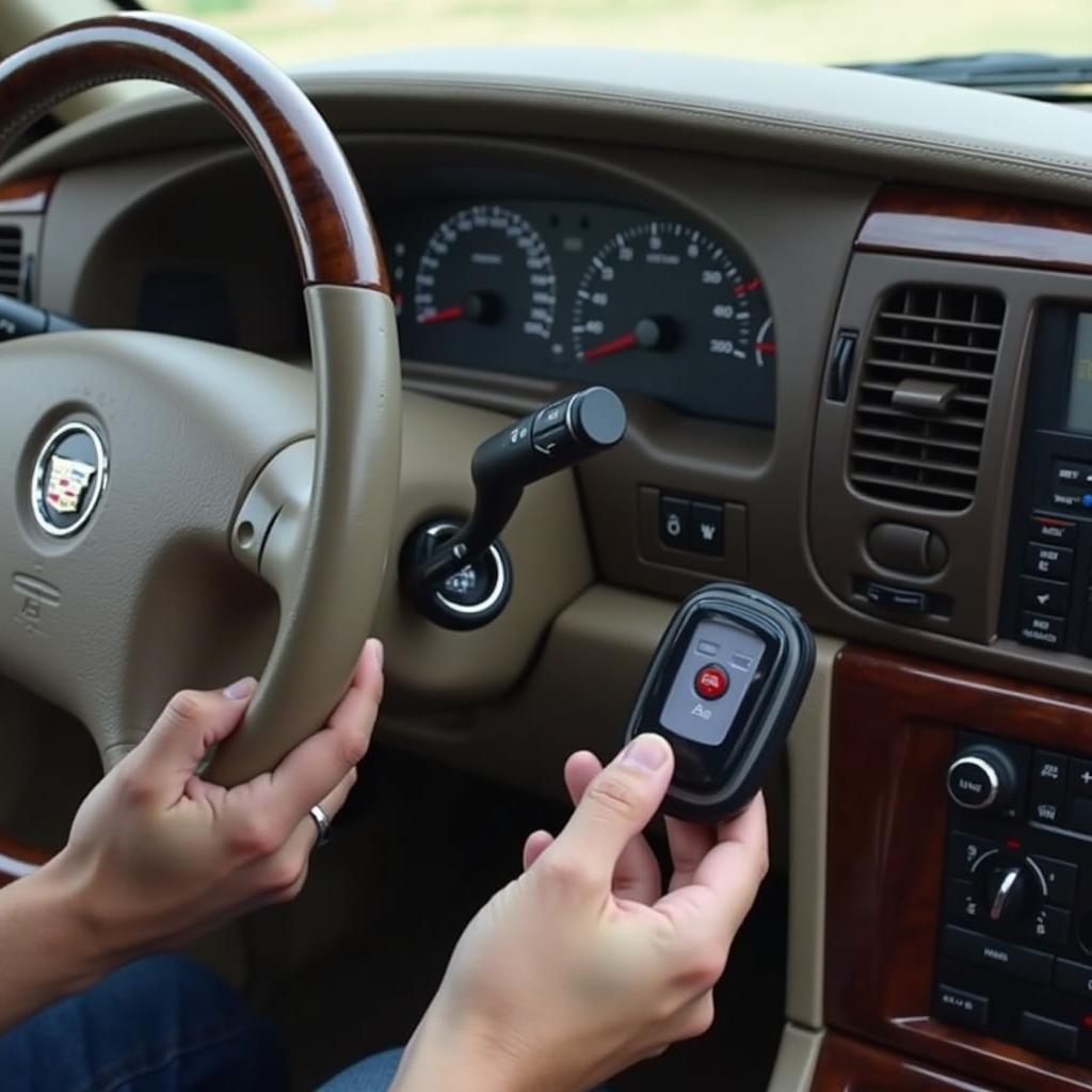 Programming a 2003 Cadillac Escalade Key Fob