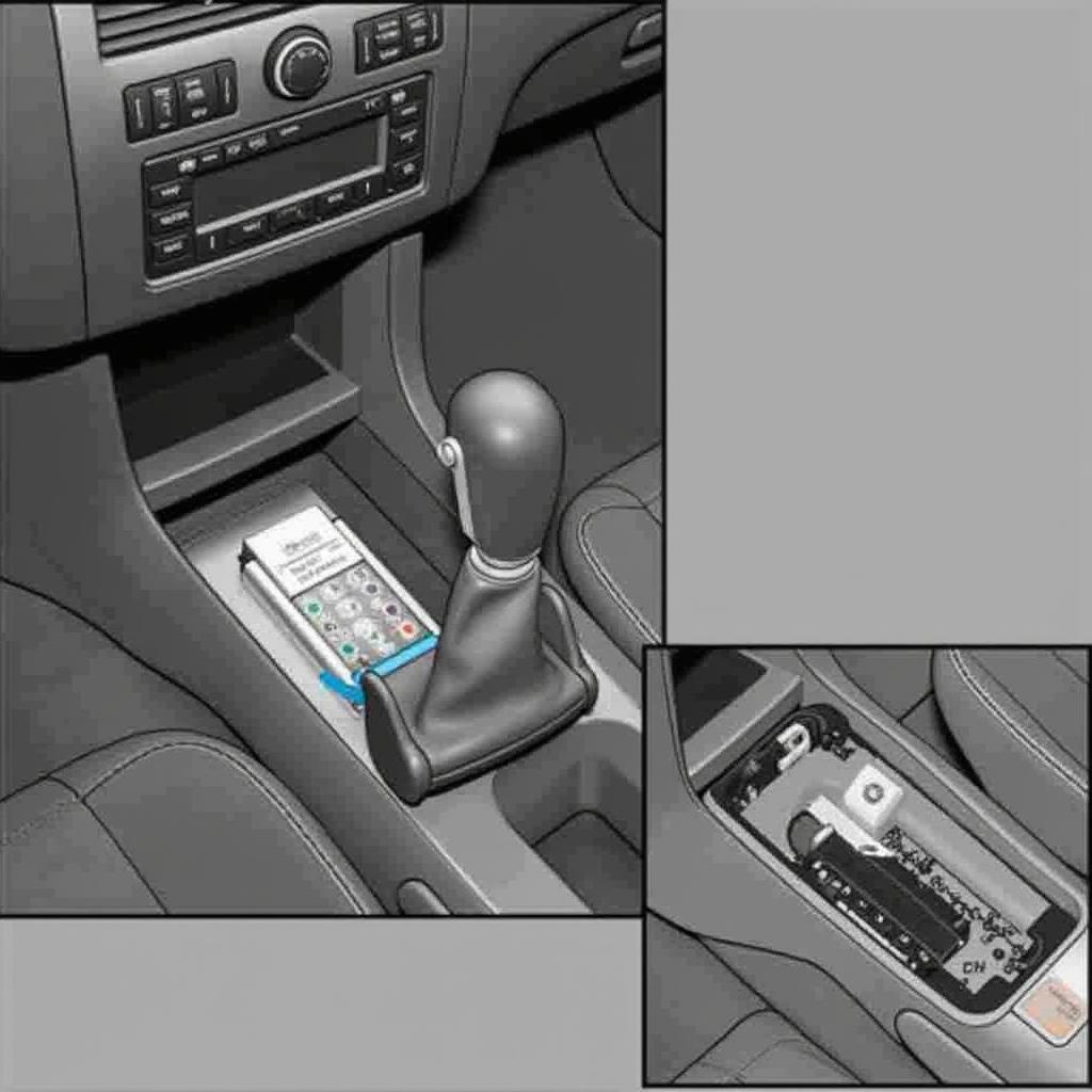 2005 Cadillac CTS Key Fob Module Location