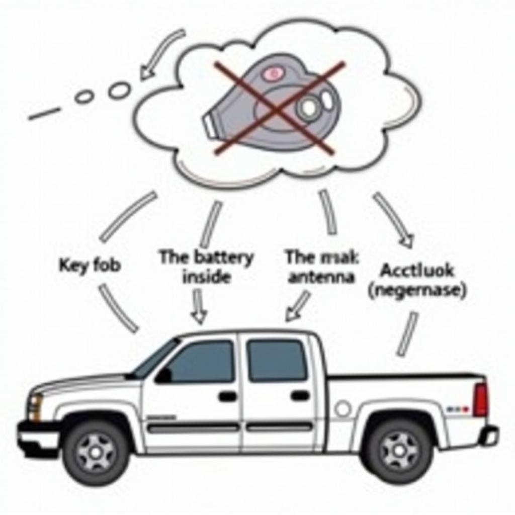 Troubleshooting a Malfunctioning 2005 Chevy Silverado Key Fob