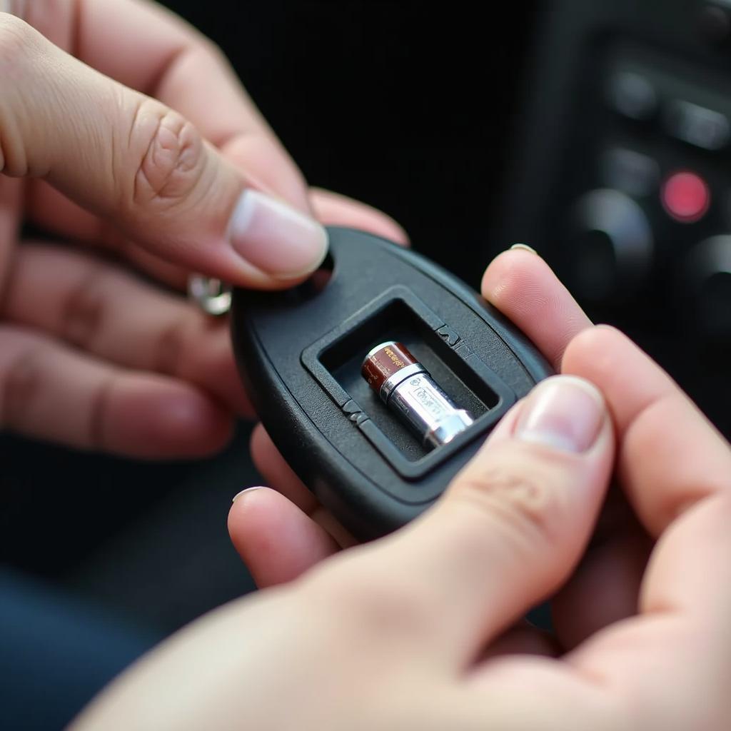 Replacing a 2005 Mercedes Key Fob Battery