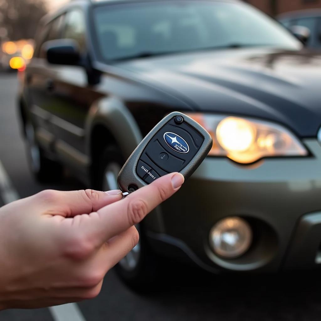 2005 Subaru Outback Key Fob Programming Process