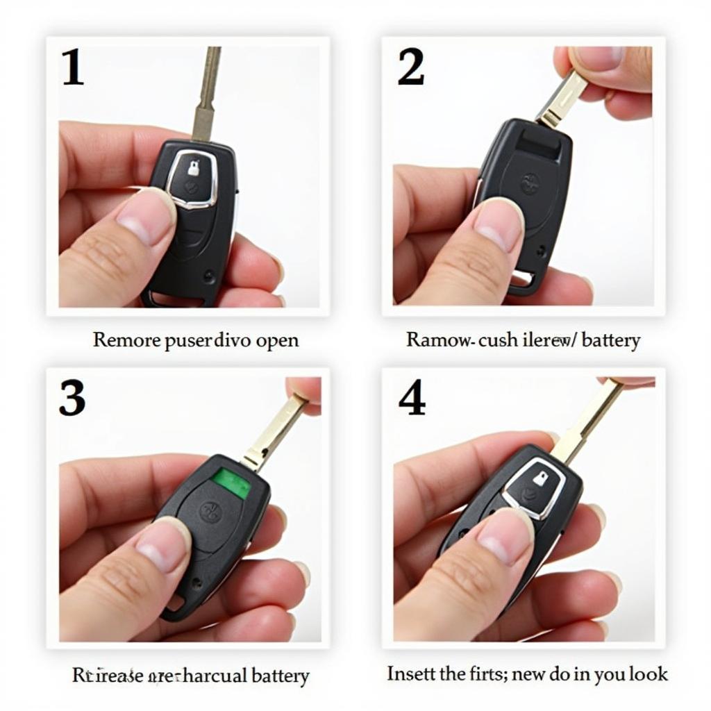 Replacing the Battery in a 2007 BMW X3 Key Fob