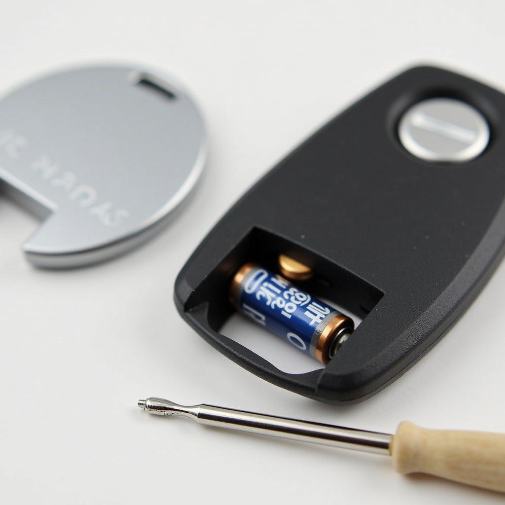 Replacing the battery in a 2007 Chrysler 300 key fob