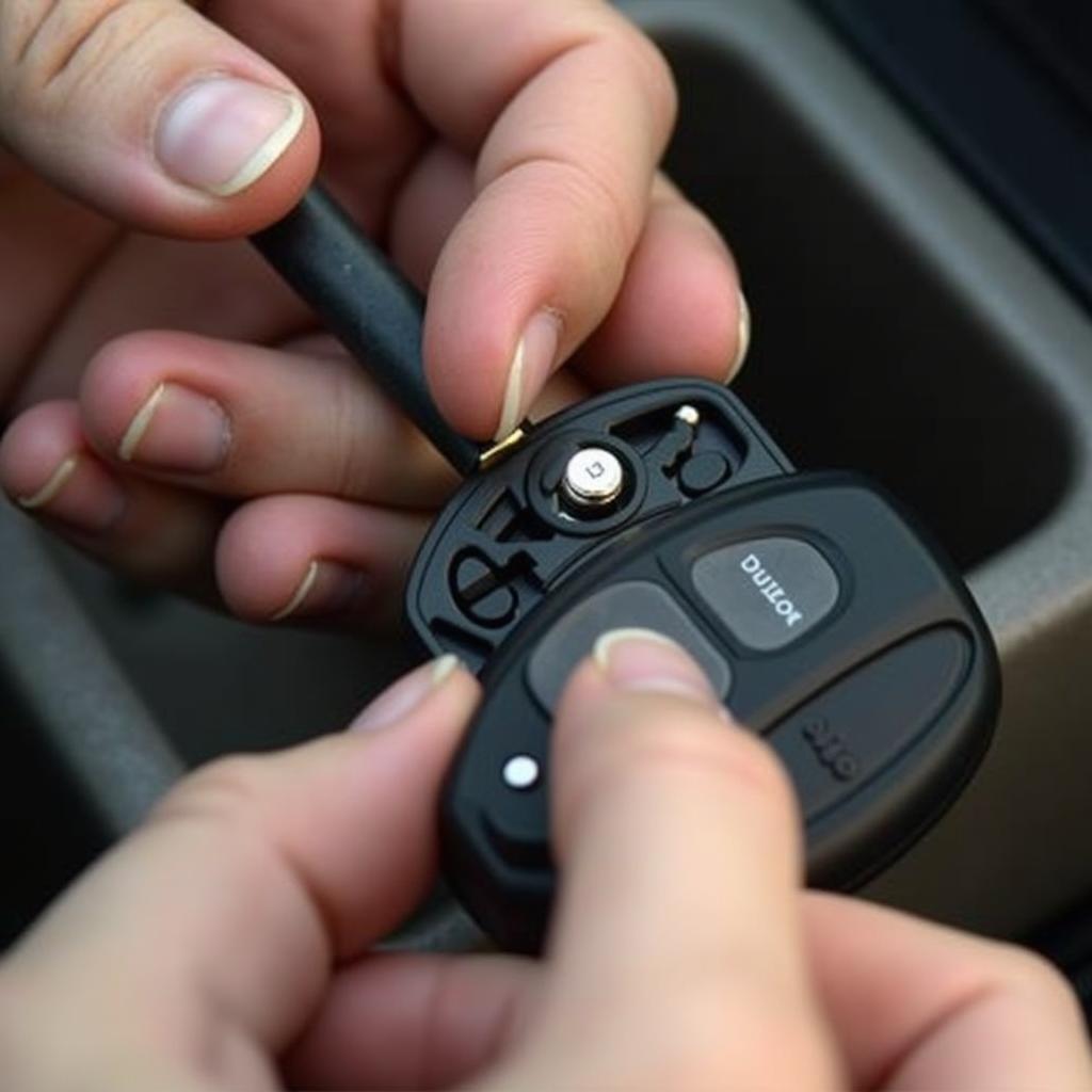 Replacing the Key Fob Battery