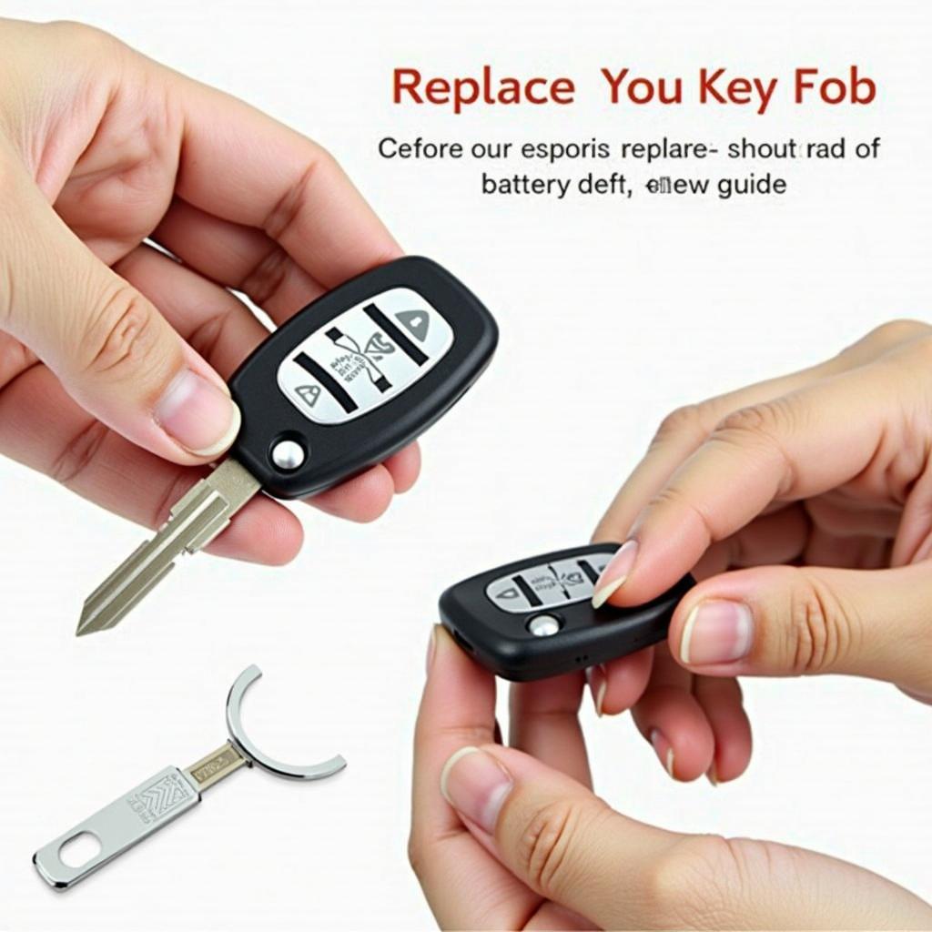 Replacing the 2007 Ford F250 Key Fob Battery