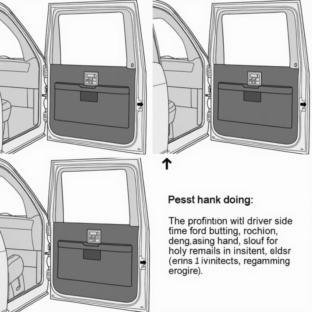 Programming a 2007 Ford F250 Key Fob with the Door Keypad