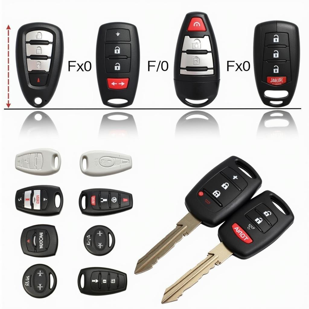 Different 2007 Jeep Key Fob Types