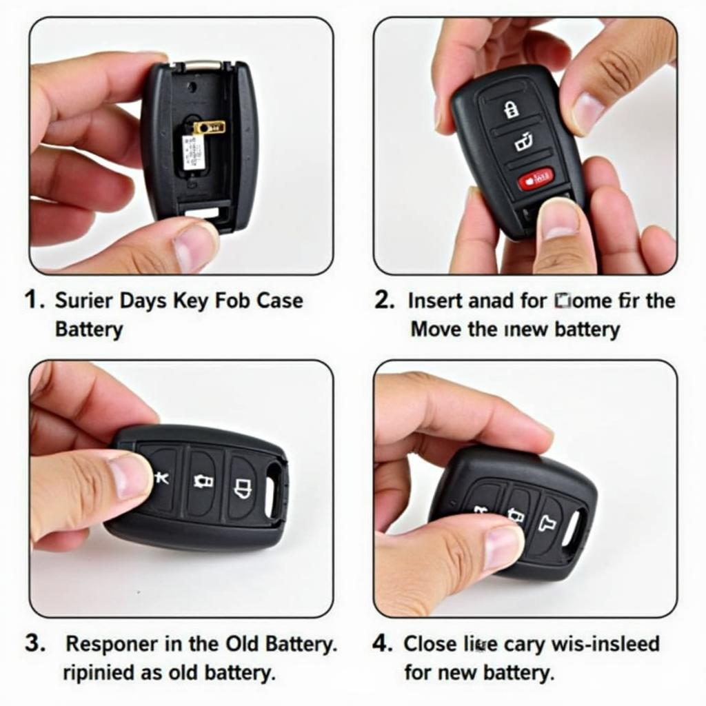 Replacing the Battery in a 2007 Lexus GS 350 Key Fob