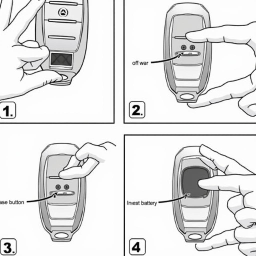 Steps for Replacing Battery in BMW Key Fob