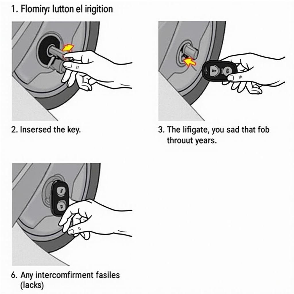 2008 Cadillac SRX Key Fob Programming Process