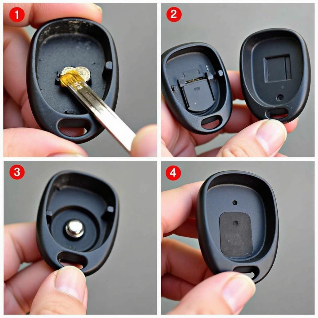 Replacing the Battery in a 2008 Chevy Cobalt LT Key Fob