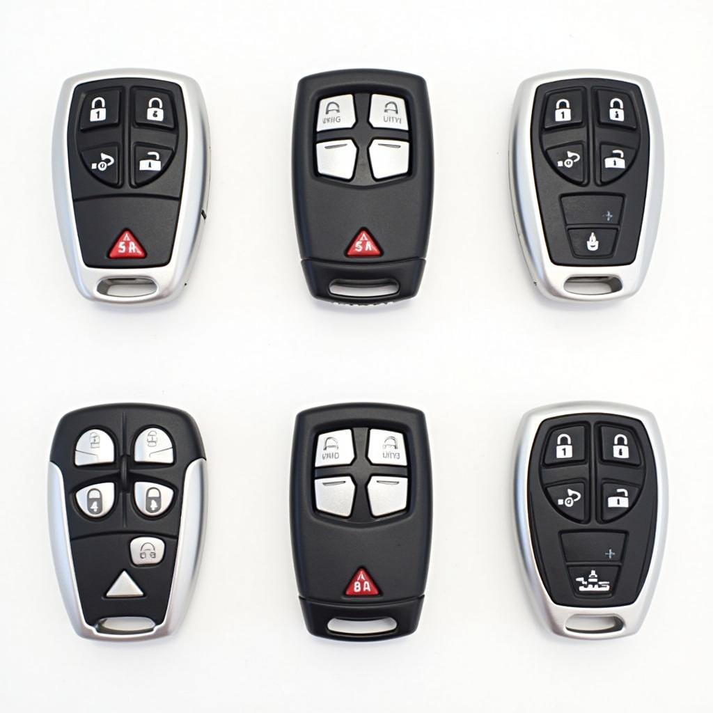 Various 2008 Chrysler Crossfire Key Fobs