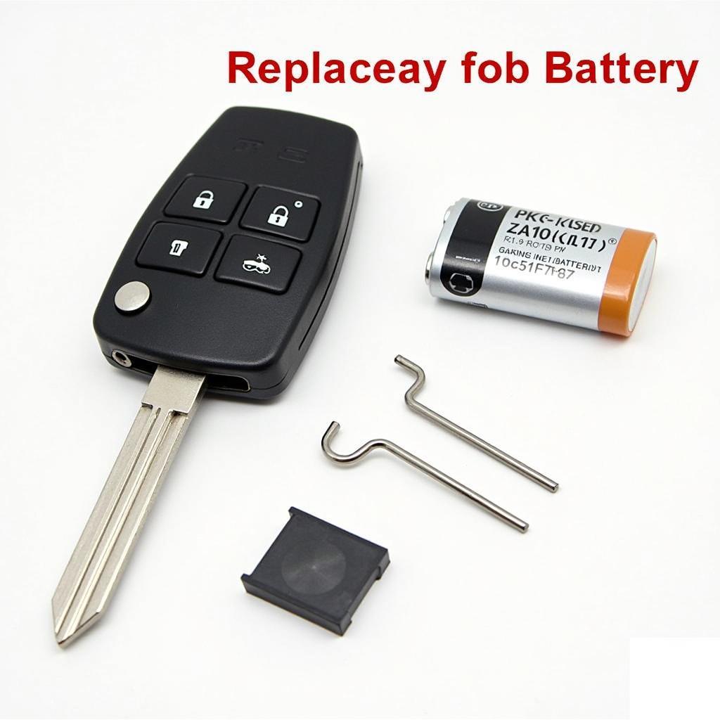 Replacing a 2008 GMC Sierra 1500 key fob battery