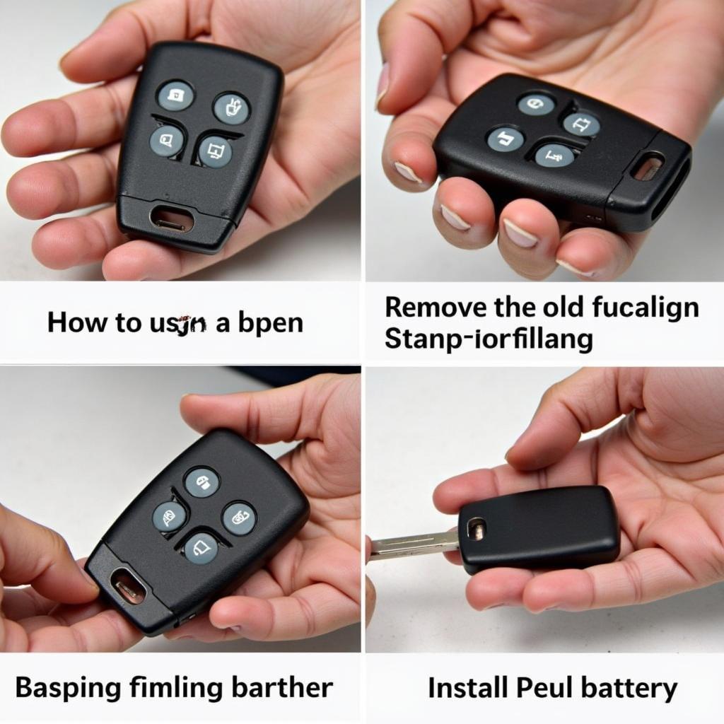 Replacing the Battery in a 2008 Honda Pilot Key Fob