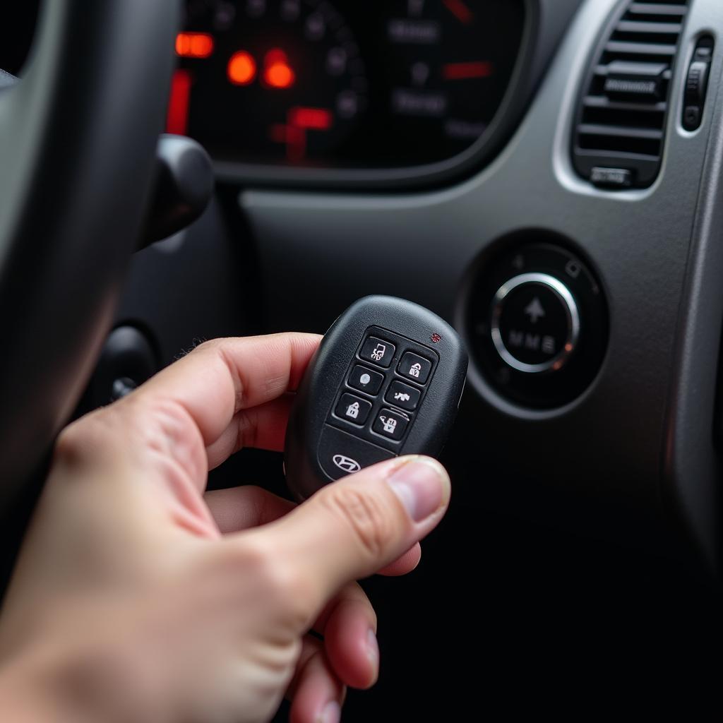 Programming a 2008 Hyundai Elantra key fob