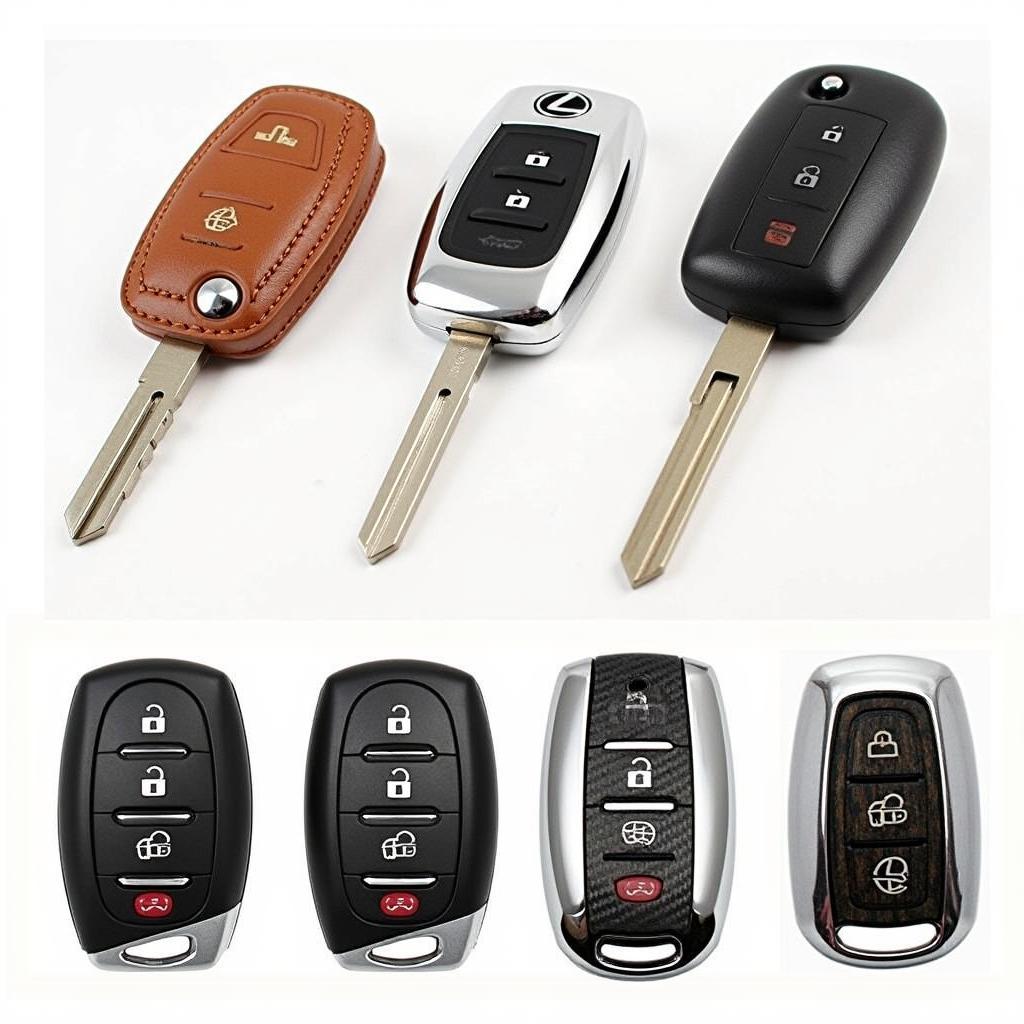 Various Lexus ES350 Key Fob Cover Options