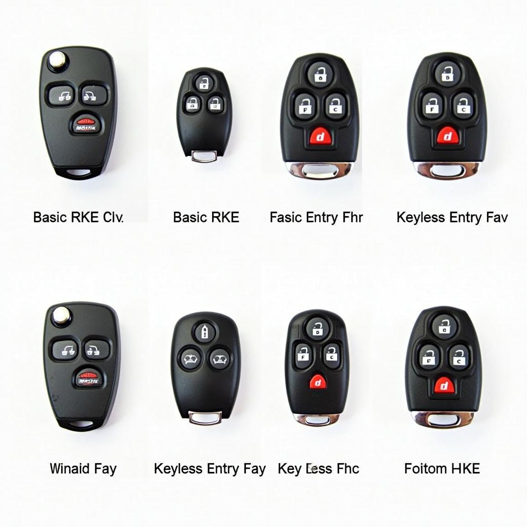 2008 Mazda 3 Key Fob Types