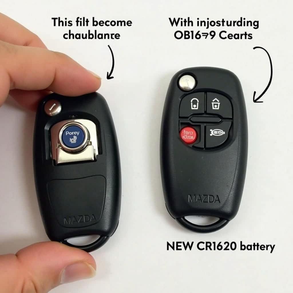 2008 MX5 Key Fob Battery Replacement