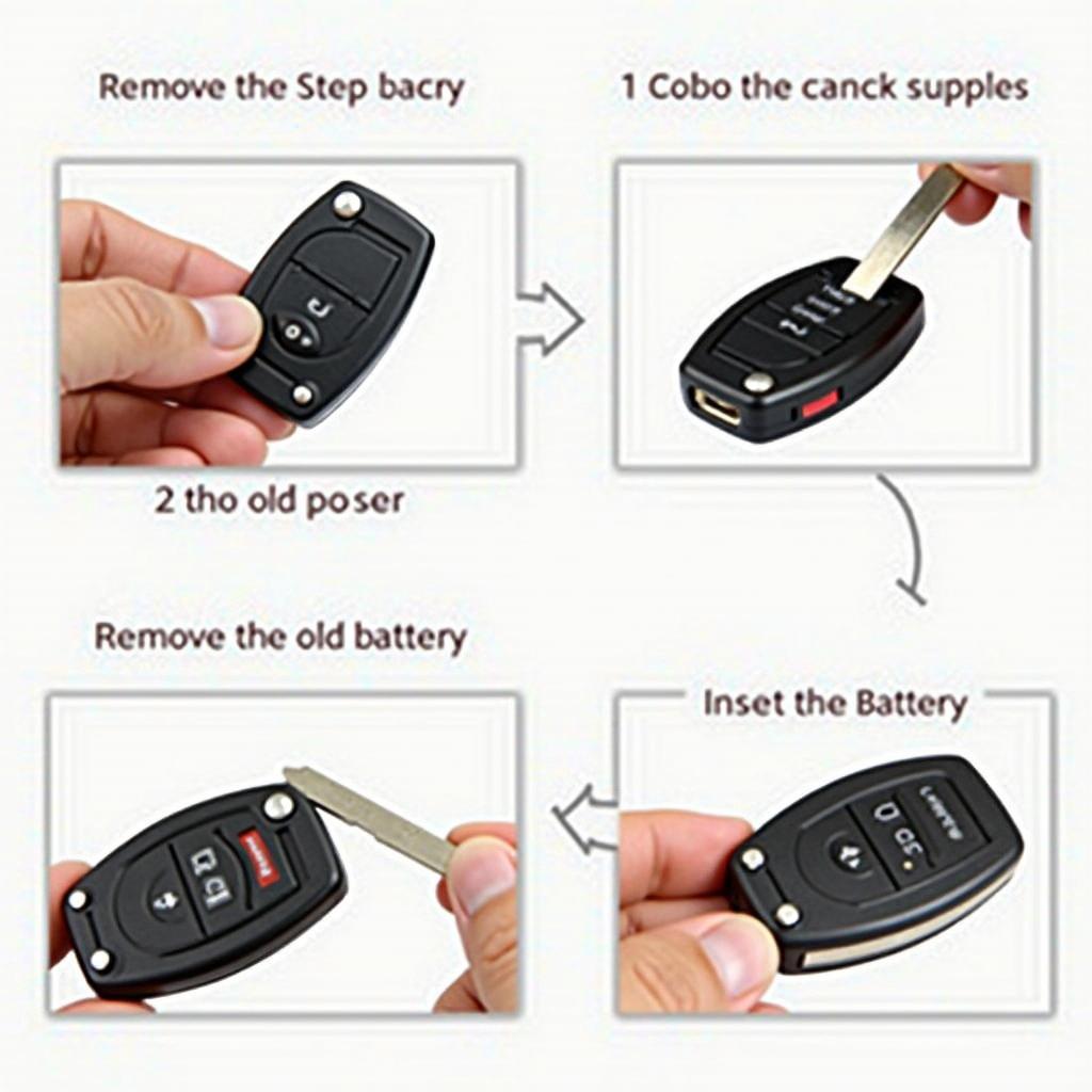 2008 Volvo S80 Key Fob Battery Replacement Steps