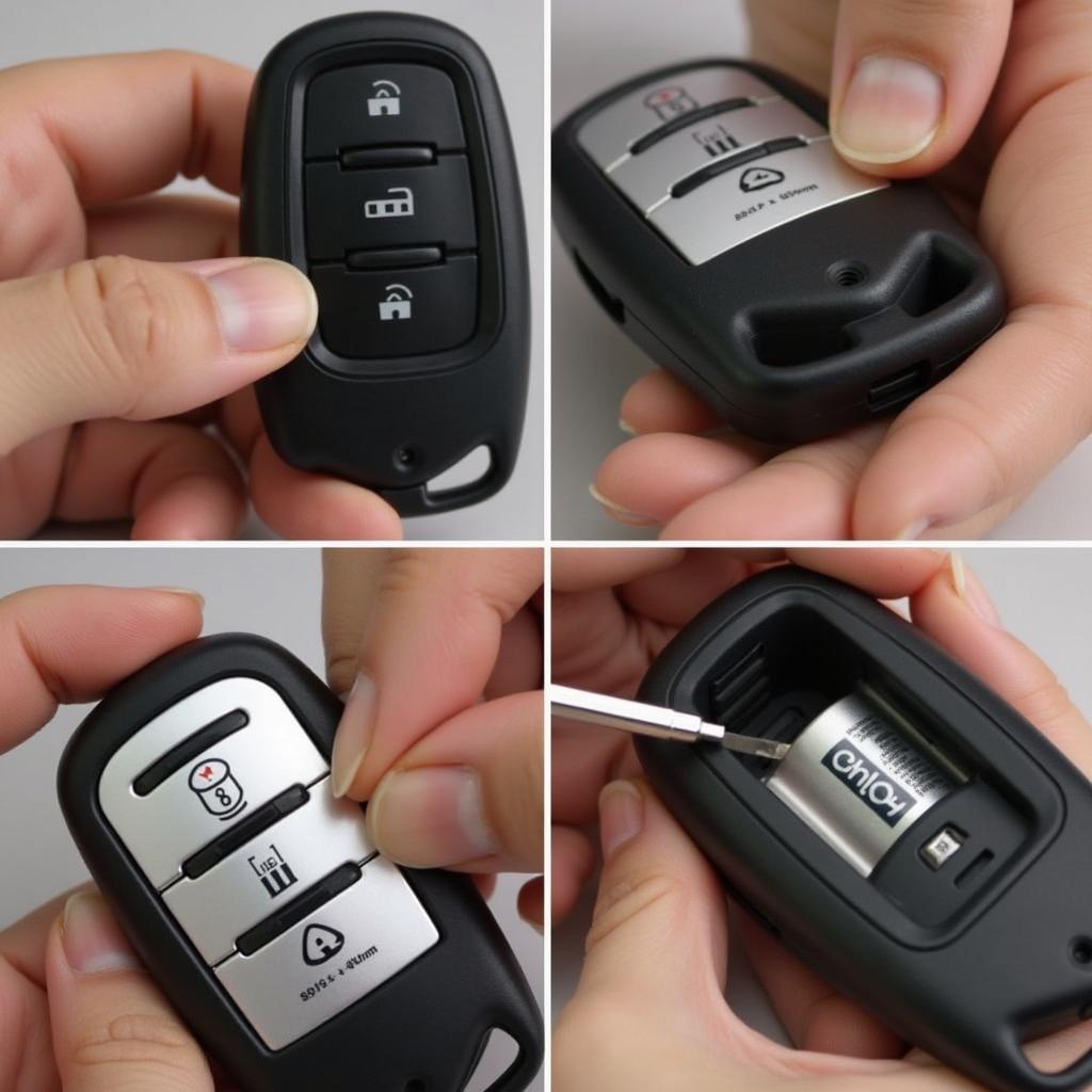 Replacing the Battery in a 2009 Chrysler 300 Key Fob