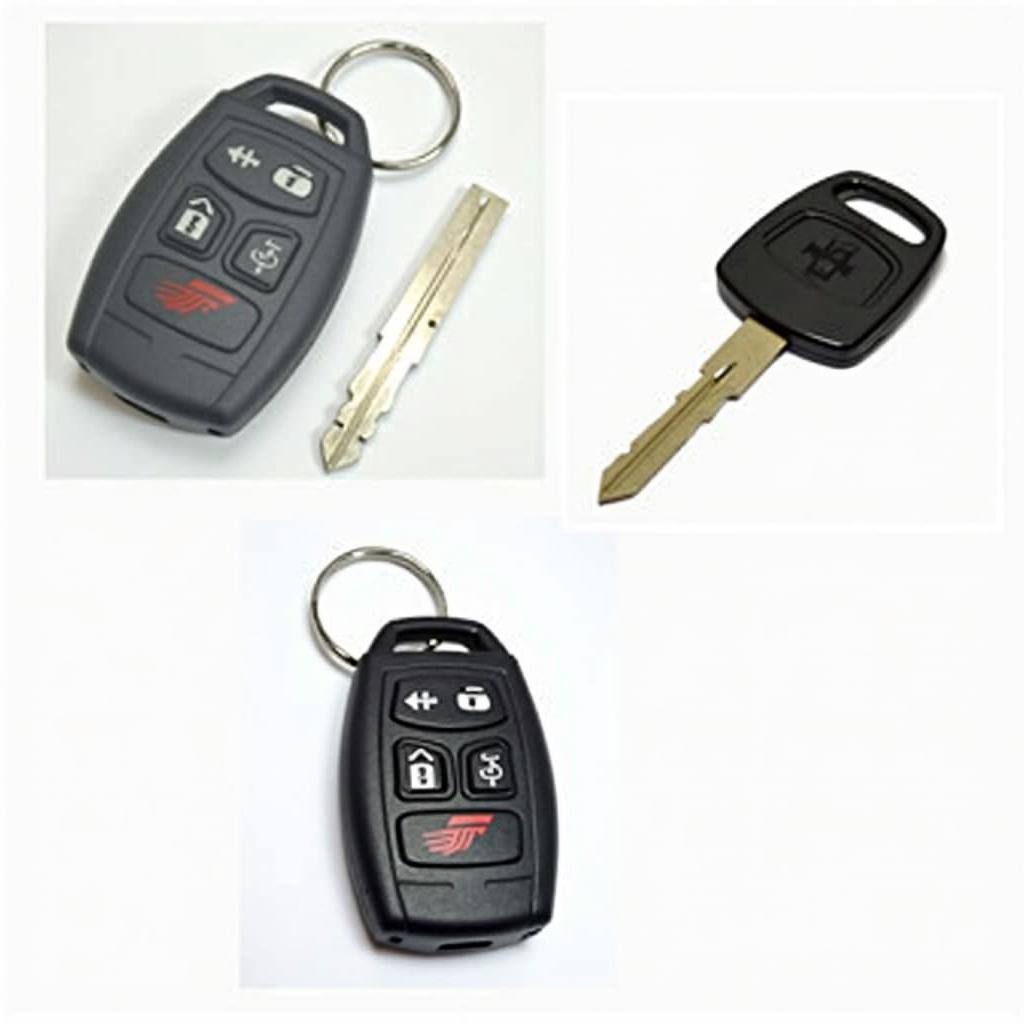 A 2010 Dodge Grand Caravan key fob