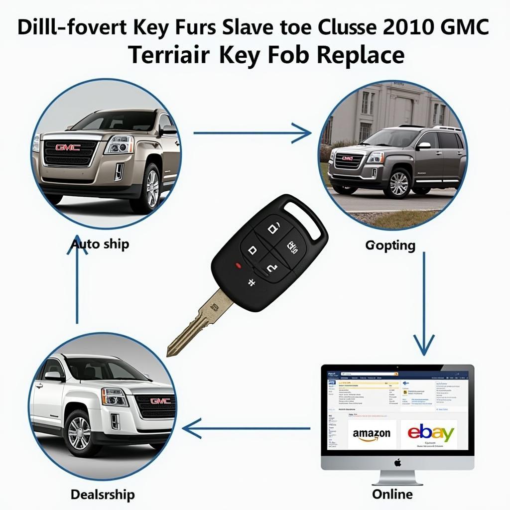 Replacing a 2010 GMC Terrain Key Fob