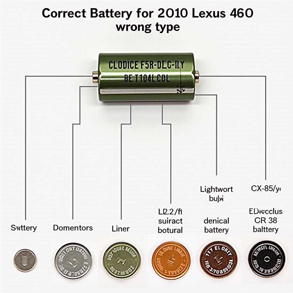 Different Types of Batteries for a 2010 Lexus GX 460 Key Fob