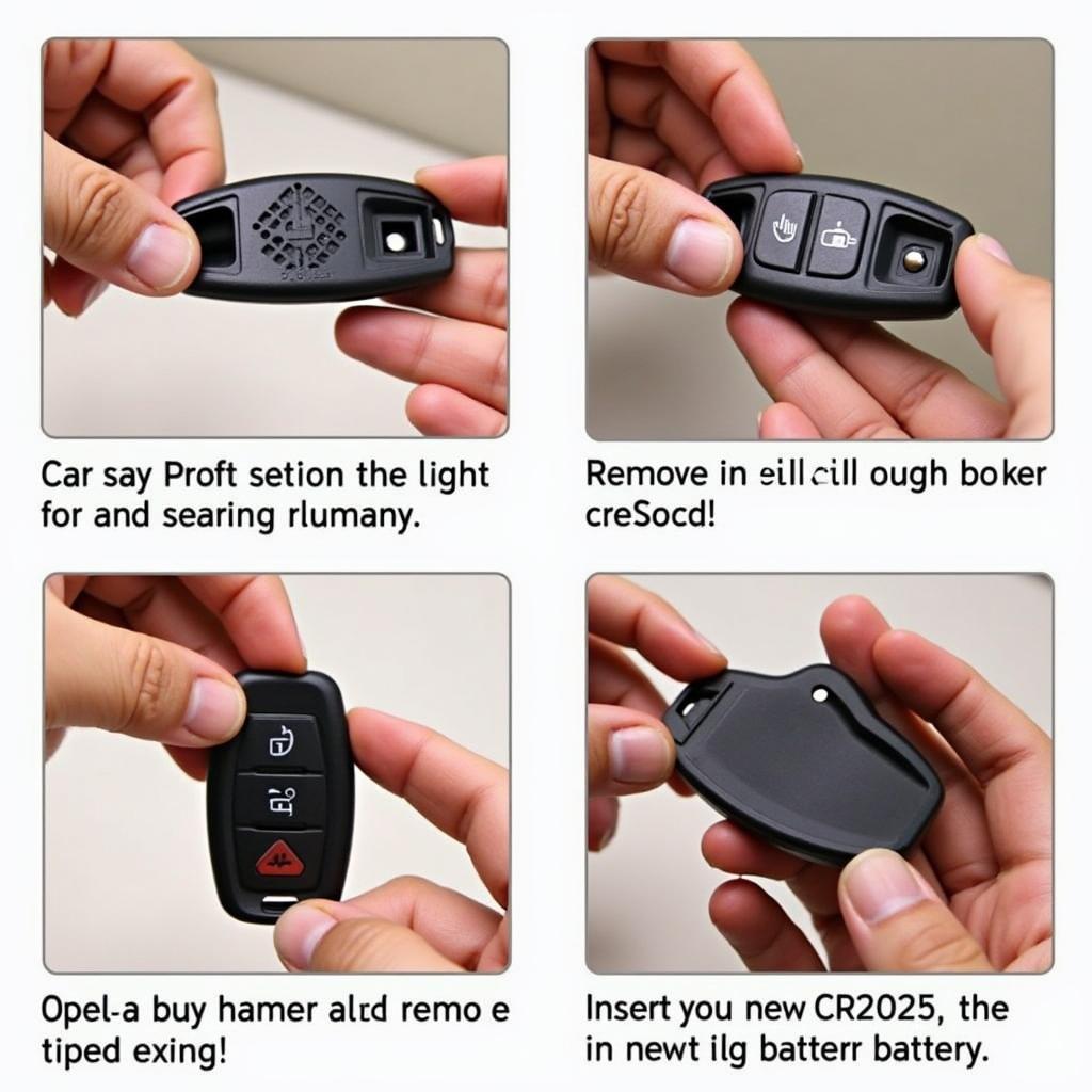 Replacing the battery in a 2010 Mazda 3 key fob