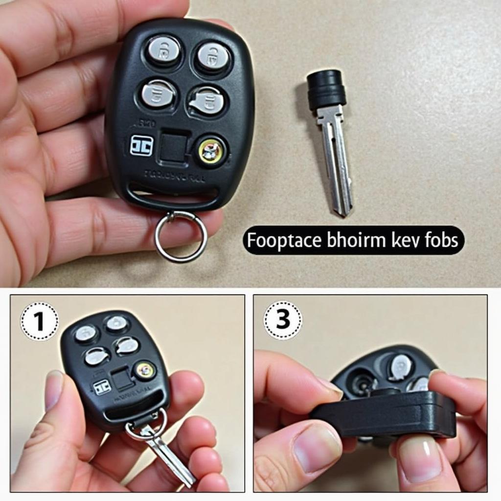 Replacing the battery in a 2010 Toyota Tundra key fob