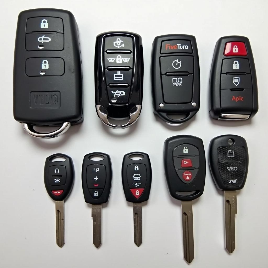 2010 Volvo XC60 Key Fob Types