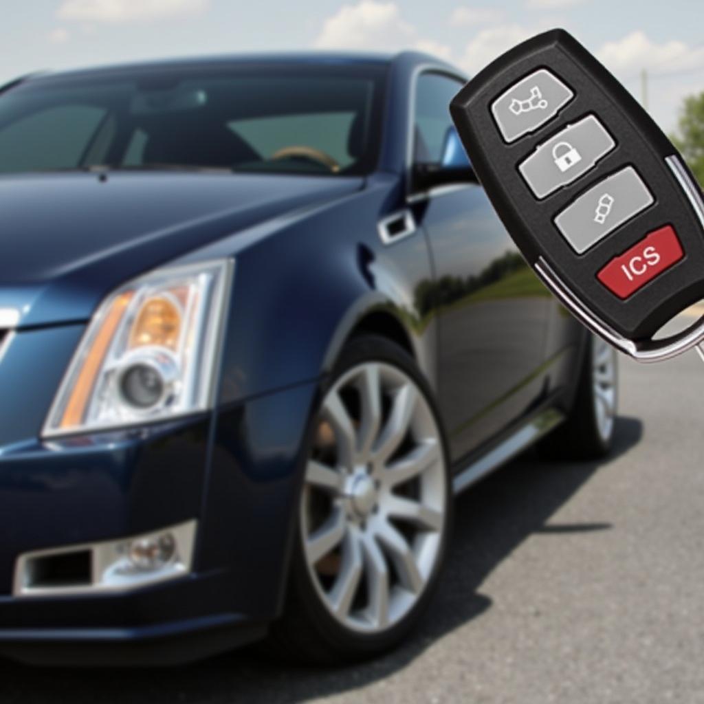 2011 Cadillac CTS Coupe Key Fob