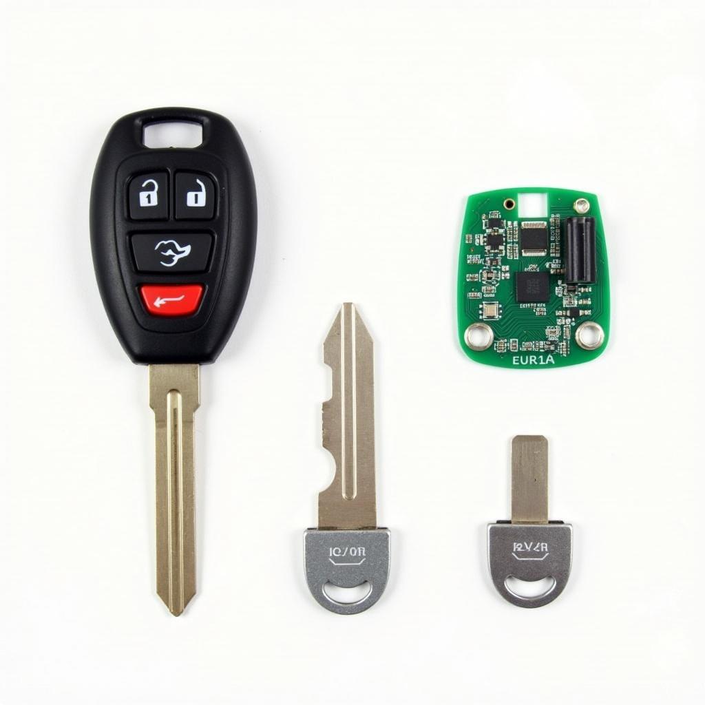 2011 Honda Accord Key Fob Components Explored