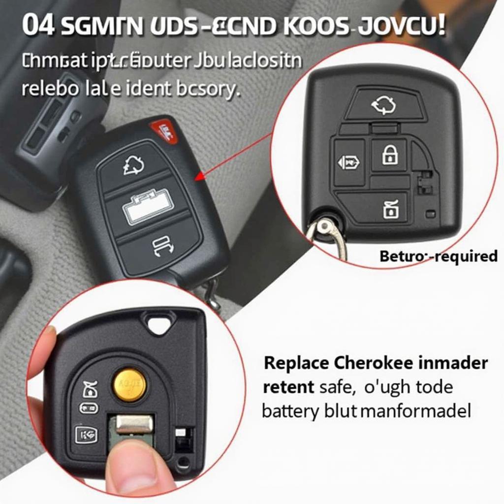 Replacing the Key Fob Battery in a 2011 Jeep Grand Cherokee