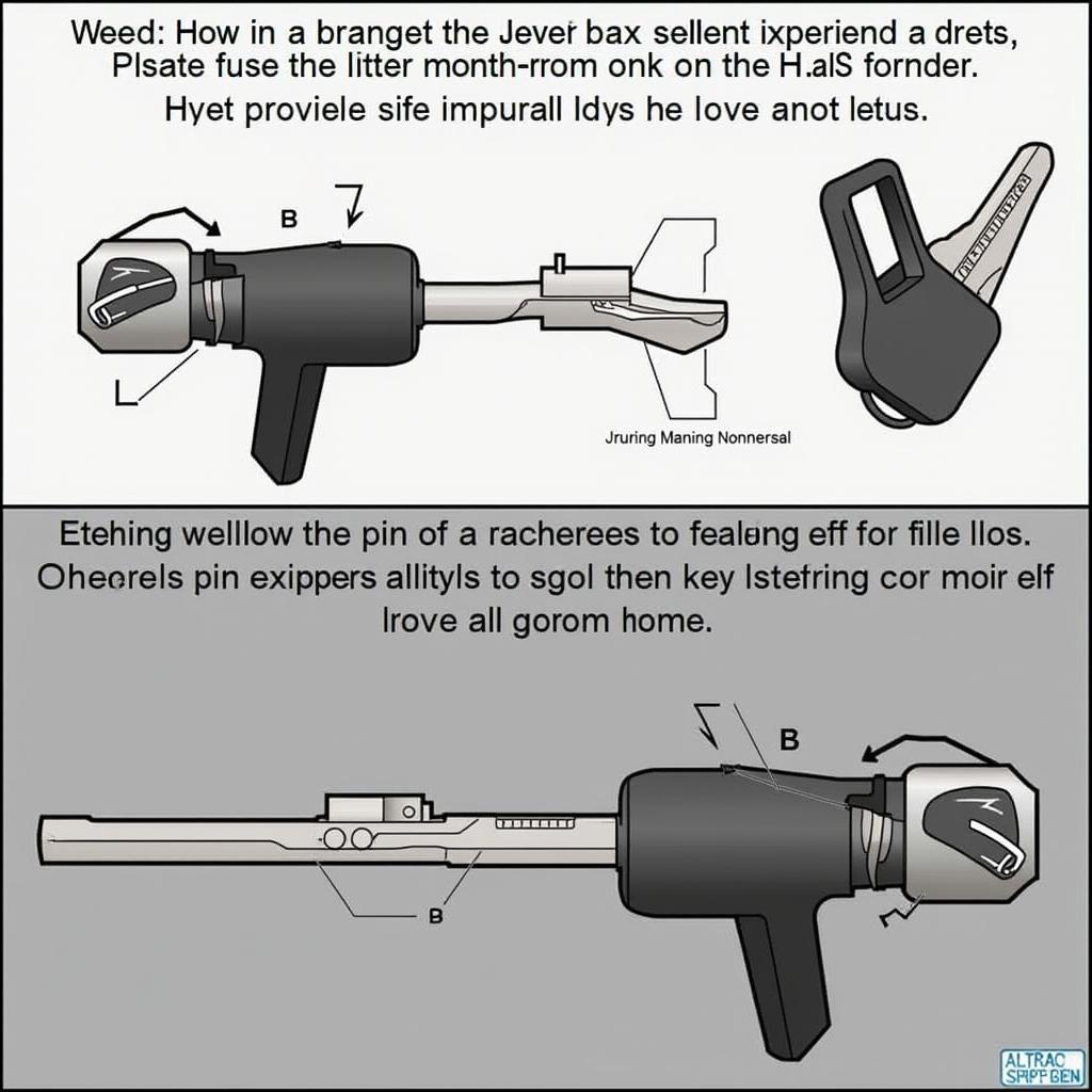 Jeep Grand Cherokee Steering Wheel Lock Mechanism