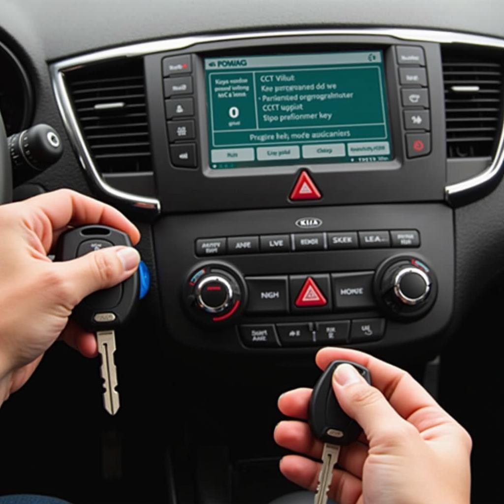 Using a Diagnostic Tool to Program a 2011 Kia Sorento Key Fob