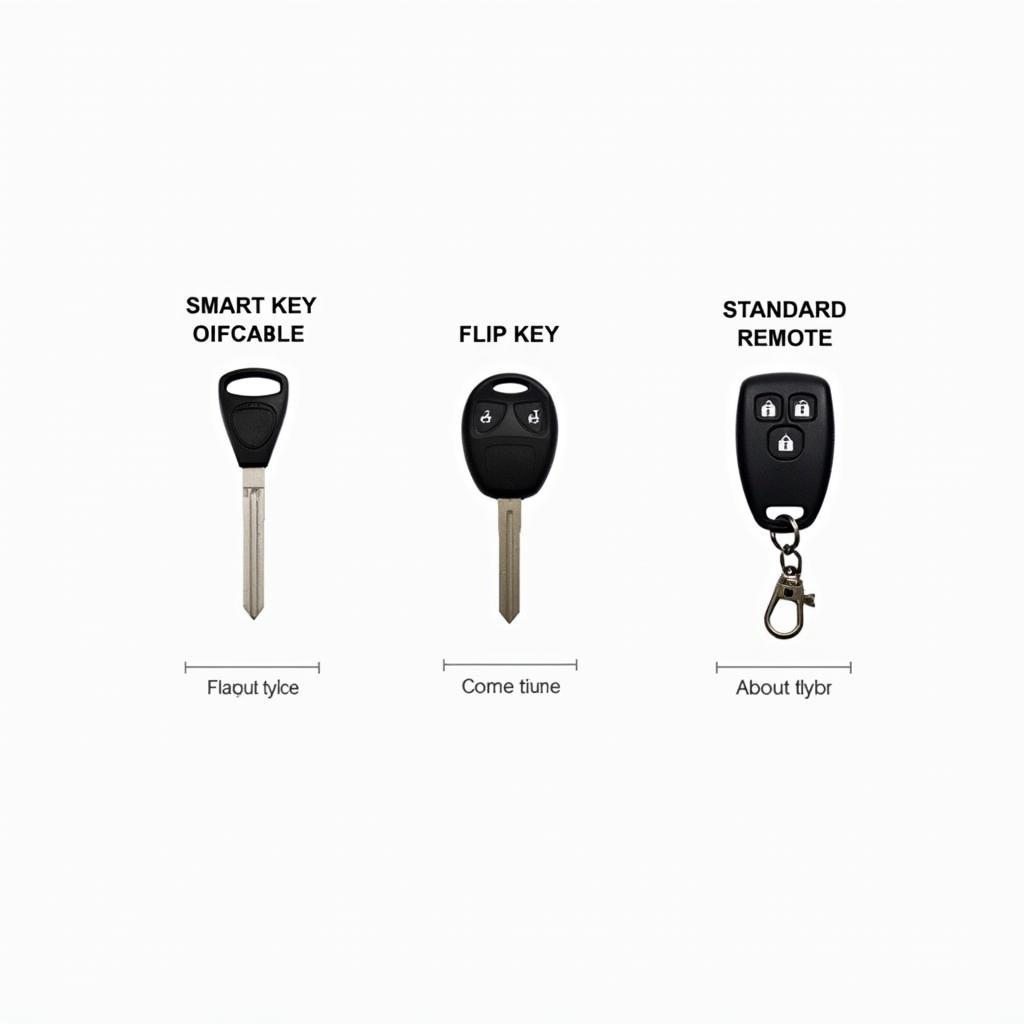 Different Types of 2011 Kia Sorento Key Fobs